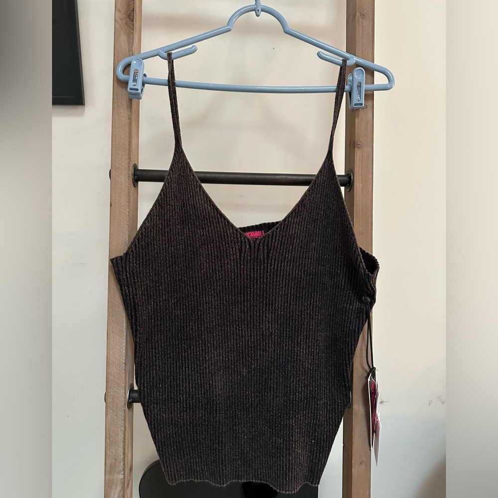 Rock and Roll Cowgirl Ribbed Knit Cami NWT
